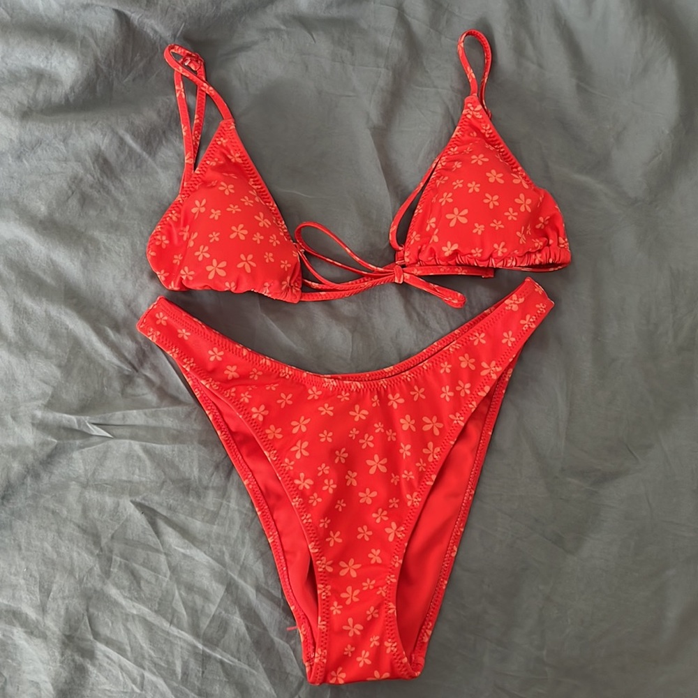 Pacsun tie front bikini